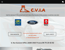 Tablet Screenshot of cvia2.fr